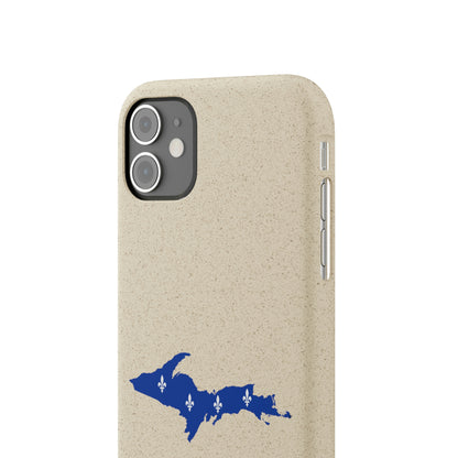 Michigan Upper Peninsula Biodegradable Phone Cases (w/ UP Quebec Flag Outline) | Apple iPhone