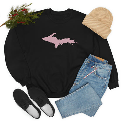 Michigan Upper Peninsula Sweatshirt (w/ Pink UP Outline) | Unisex Standard