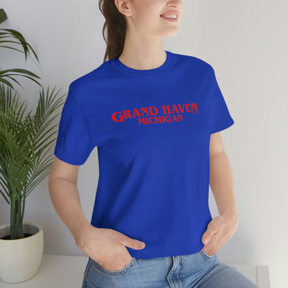 'Grand Haven Michigan' ' T-Shirt (1980s Drama Parody) | Unisex Standard Fit