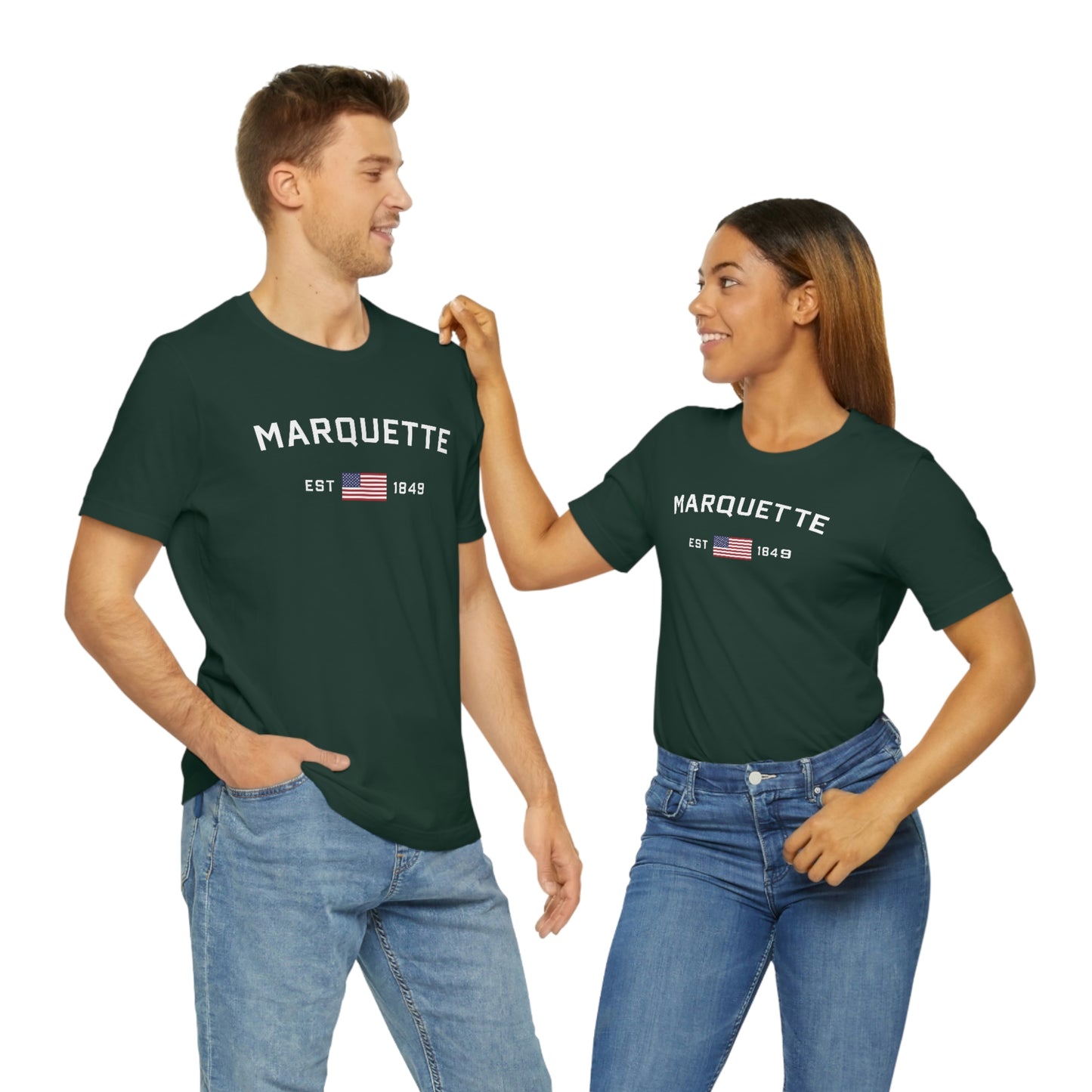 'Marquette est 1849' T-Shirt | Unisex Standard Fit