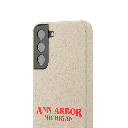 'Ann Arbor Michigan' Phone Cases (1980s Drama Parody) | Android & iPhone