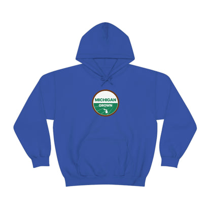 'Michigan Grown' Hoodie (Agricultural Certification Parody) | Unisex Standard