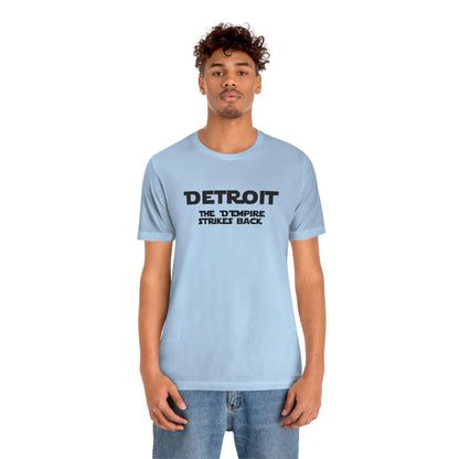 'Detroit the D'Empire Strikes Back' T-Shirt (1970s Sci-Fi Parody) | Unisex Standard Fit