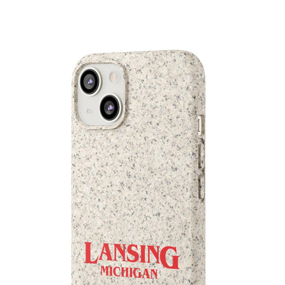 'Lansing Michigan' Phone Cases (1980s Drama Parody) | Android & iPhone - Circumspice Michigan