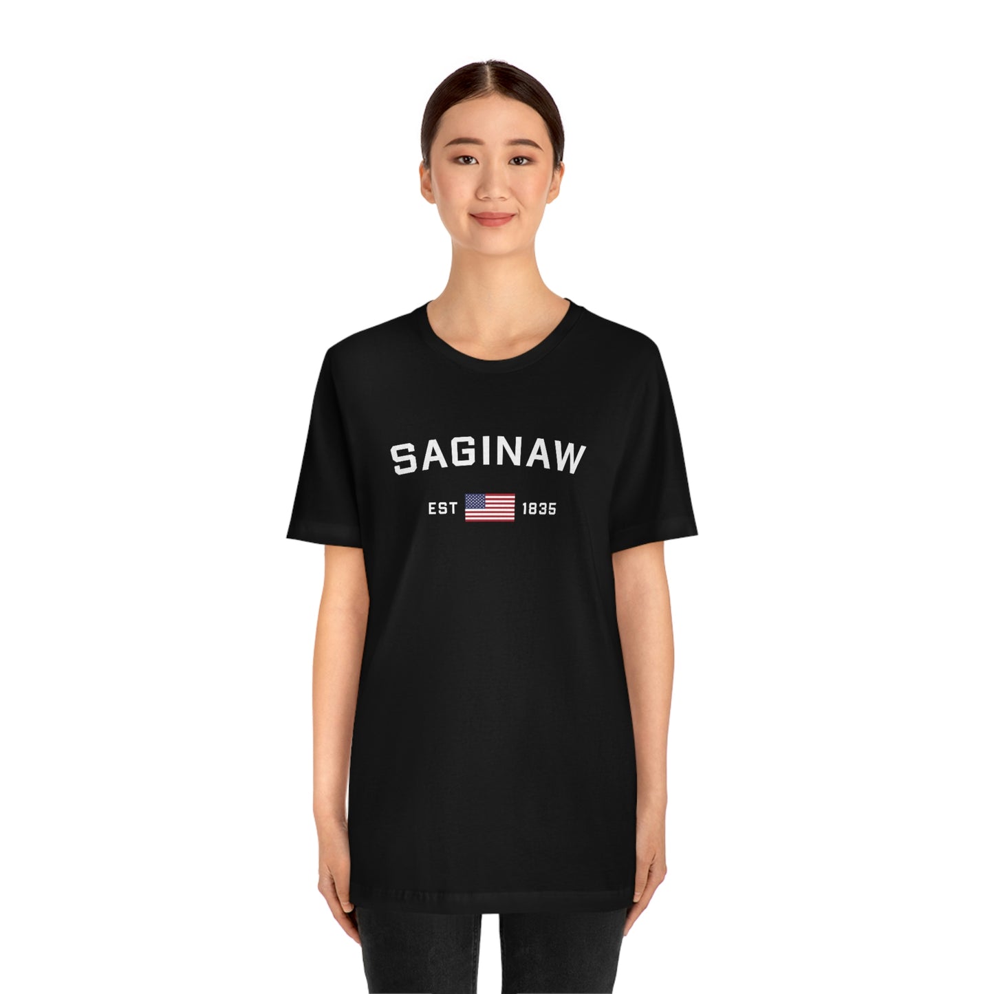 'Saginaw EST 1835' T-Shirt | Unisex Standard Fit