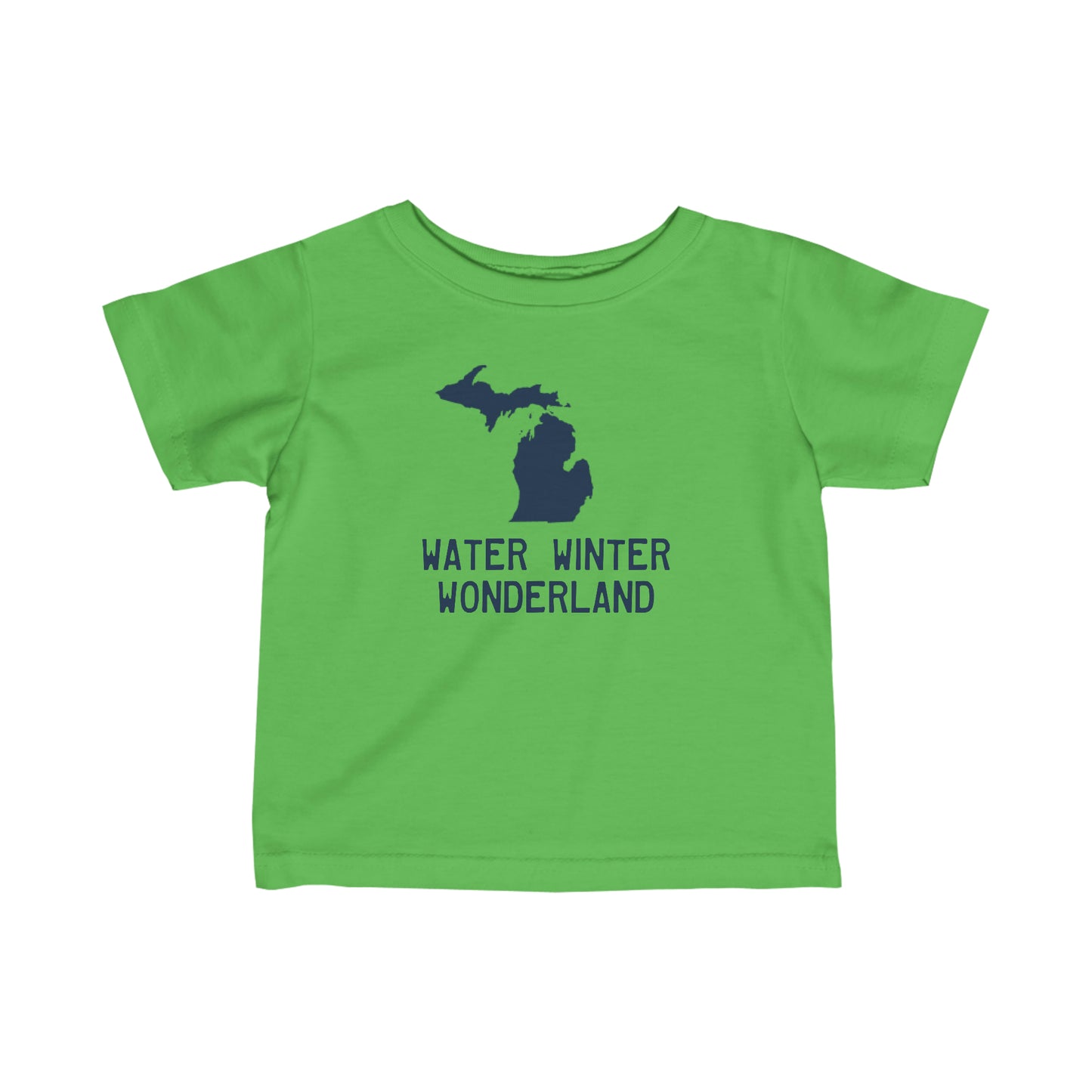 Michigan 'Winter Water Wonderland' T-Shirt |  Infant Short Sleeve