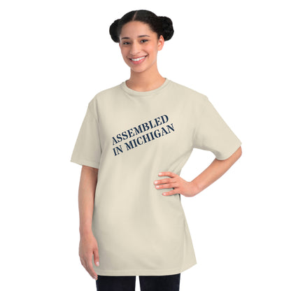 'Assembled in Michigan' T-Shirt | Organic Unisex