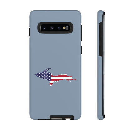 Michigan Upper Peninsula Tough Phone Case (B-24 Liberator w/ UP USA Flag Outline) | Samsung & Pixel Android