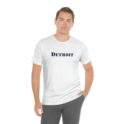 'Detroit' T-Shirt (Army Stencil Font) | Unisex Standard Fit