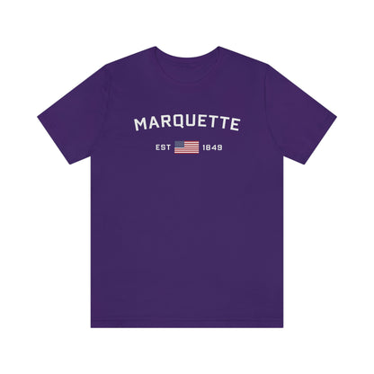 'Marquette est 1849' T-Shirt | Unisex Standard Fit