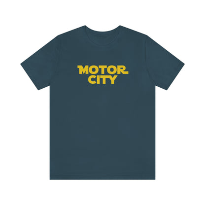 'Motor City' T-Shirt (1970s Epic Sci-Fi Parody) | Unisex Standard Fit