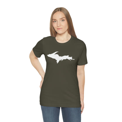 Upper Peninsula T-Shirt (w/ U.P. Outline | Unisex Standard Fit