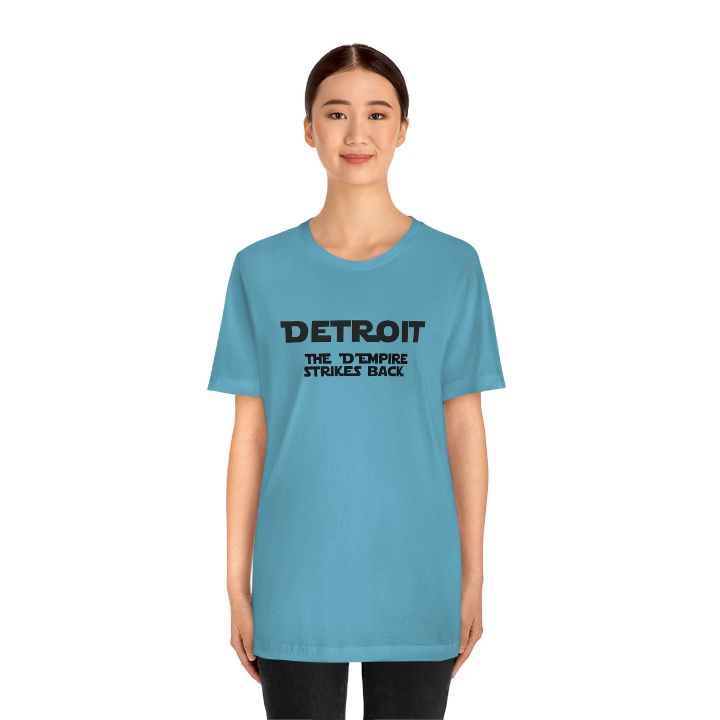 'Detroit the D'Empire Strikes Back' T-Shirt (1970s Sci-Fi Parody) | Unisex Standard Fit