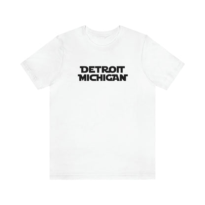 'Detroit Michigan' T-Shirt (1970s Epic Sci-Fi Parody) | Unisex Standard Fit