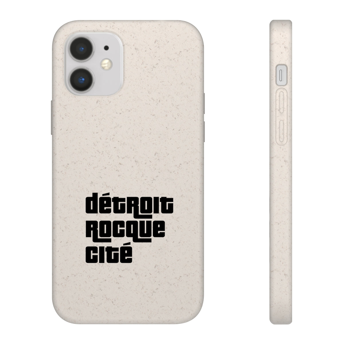 'Détroit Rocque Cité' Phone Cases (1970s Font) | Android & iPhone