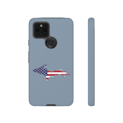 Michigan Upper Peninsula Tough Phone Case (B-24 Liberator w/ UP USA Flag Outline) | Samsung & Pixel Android