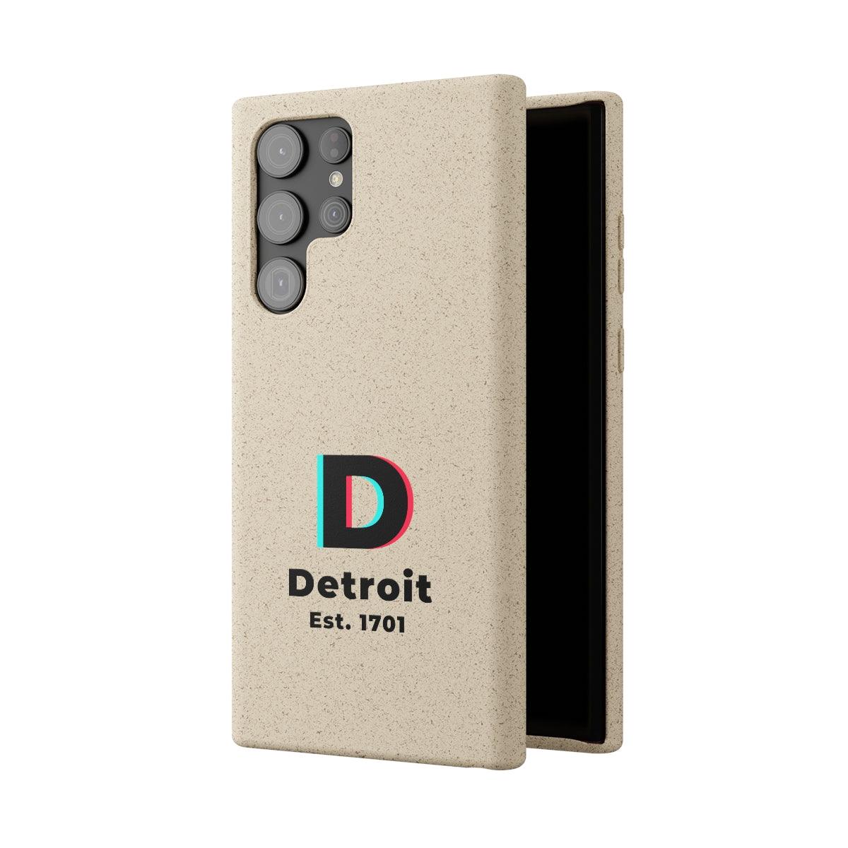 'Detroit Est. 1701' Phone Cases (Social Media Parody) | Android & iPhone - Circumspice Michigan