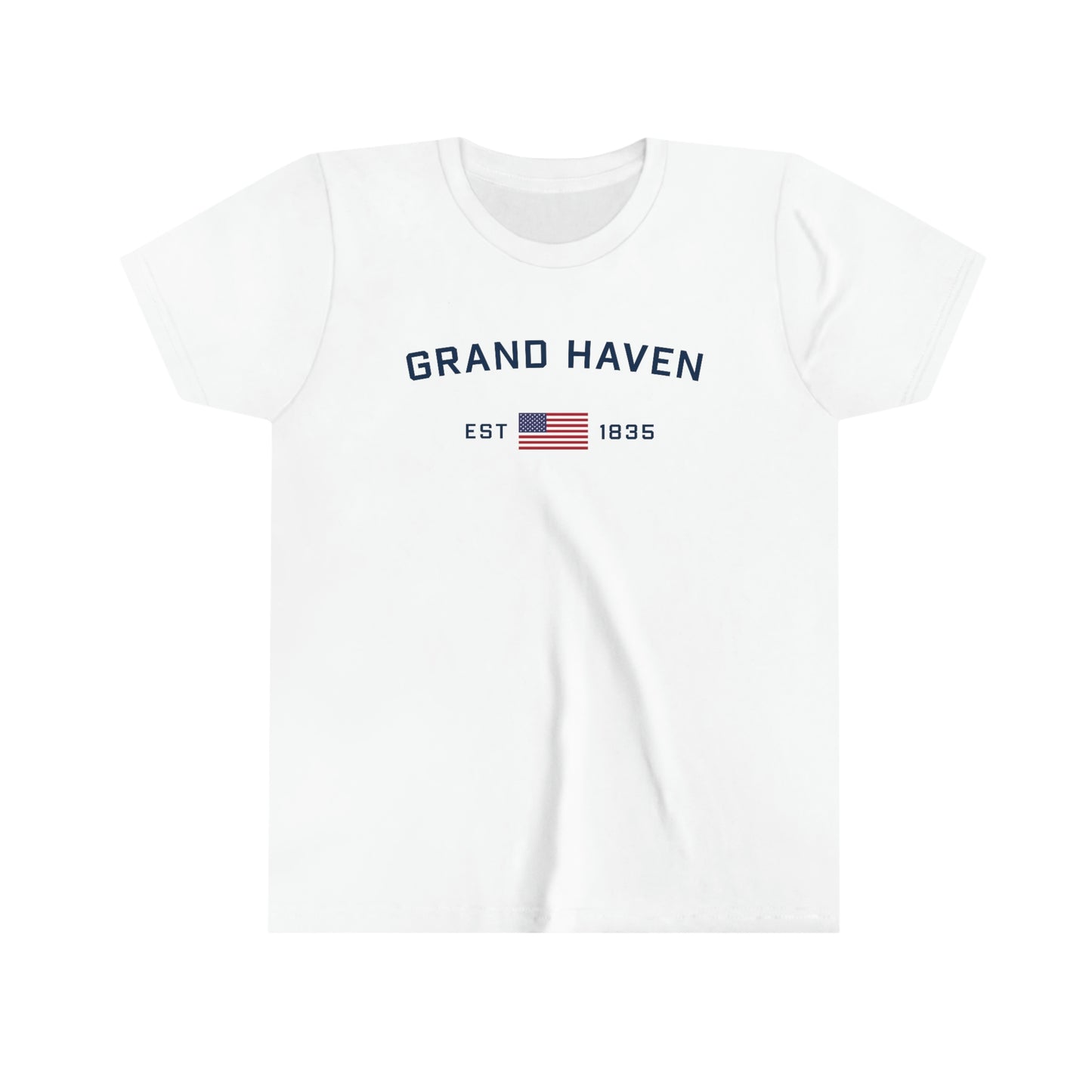 'Grand Haven EST 1835' T-Shirt | Youth Short Sleeve