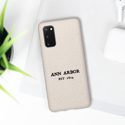 'Ann Arbor EST 1824' Phone Cases | Android & iPhone