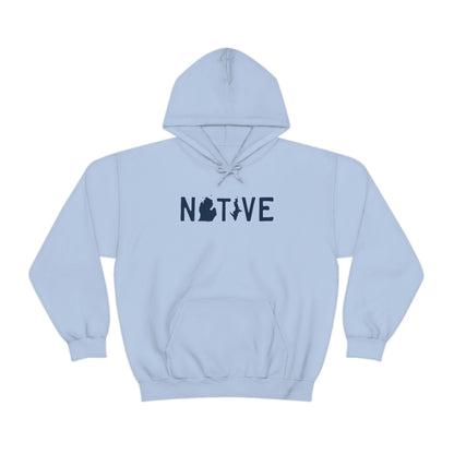 Michigan 'Native' Hoodie (Licence Plate Font) | Unisex Standard