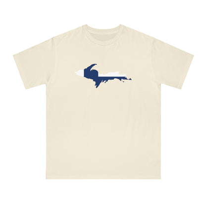 Michigan Upper Peninsula T-Shirt (w/ UP Finland Flag Outline) | Organic Unisex