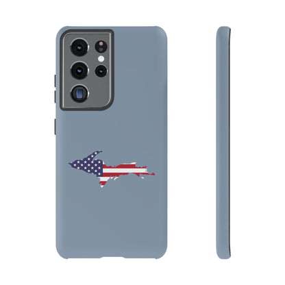 Michigan Upper Peninsula Tough Phone Case (B-24 Liberator w/ UP USA Flag Outline) | Samsung & Pixel Android