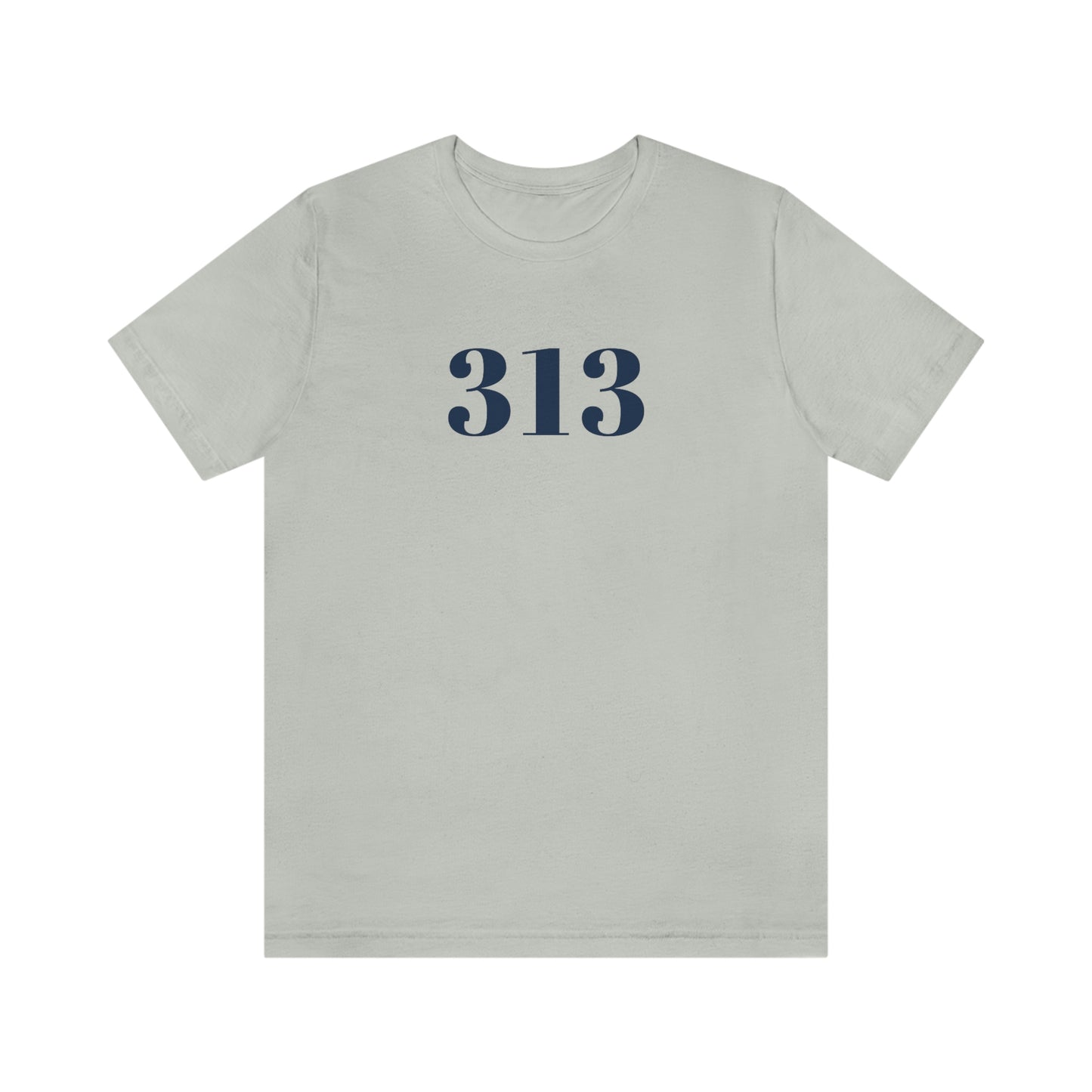 Detroit '313' T-Shirt (Didone Font) | Unisex Standard Fit