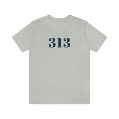 Detroit '313' T-Shirt (Didone Font) | Unisex Standard Fit