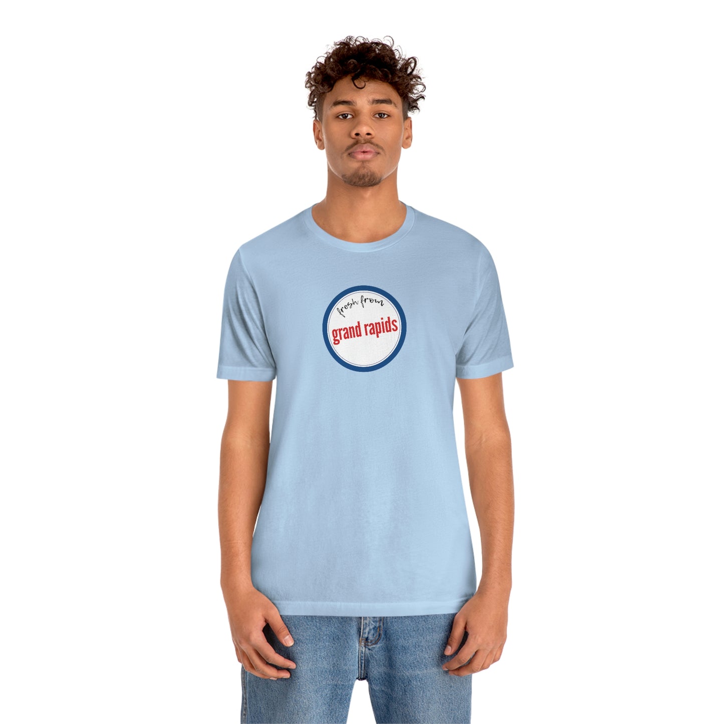 'Fresh From Grand Rapids' T-Shirt (Retail Parody) | Unisex Standard Fit