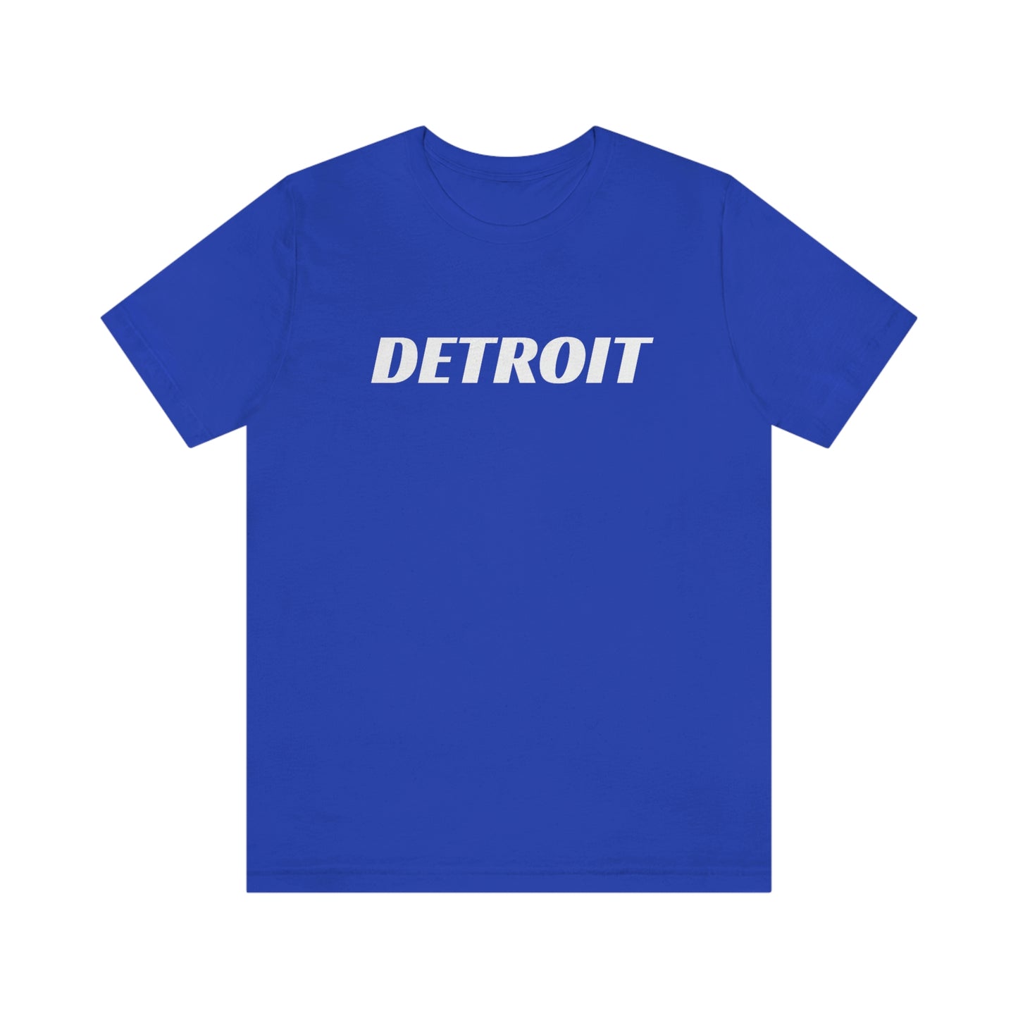 'Detroit' T-Shirt (Racing Font) | Unisex Standard Fit