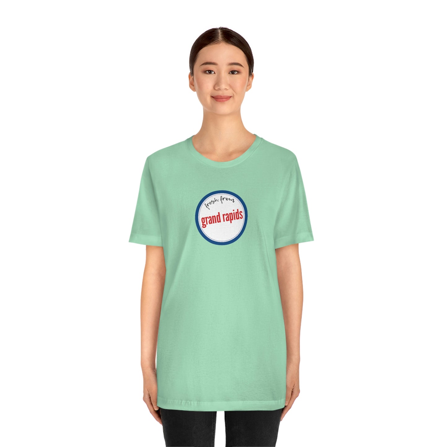 'Fresh From Grand Rapids' T-Shirt (Retail Parody) | Unisex Standard Fit