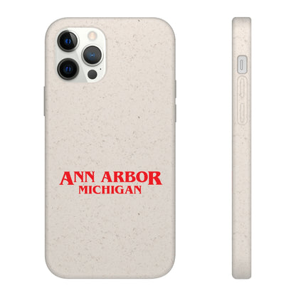 'Ann Arbor Michigan' Phone Cases (1980s Drama Parody) | Android & iPhone