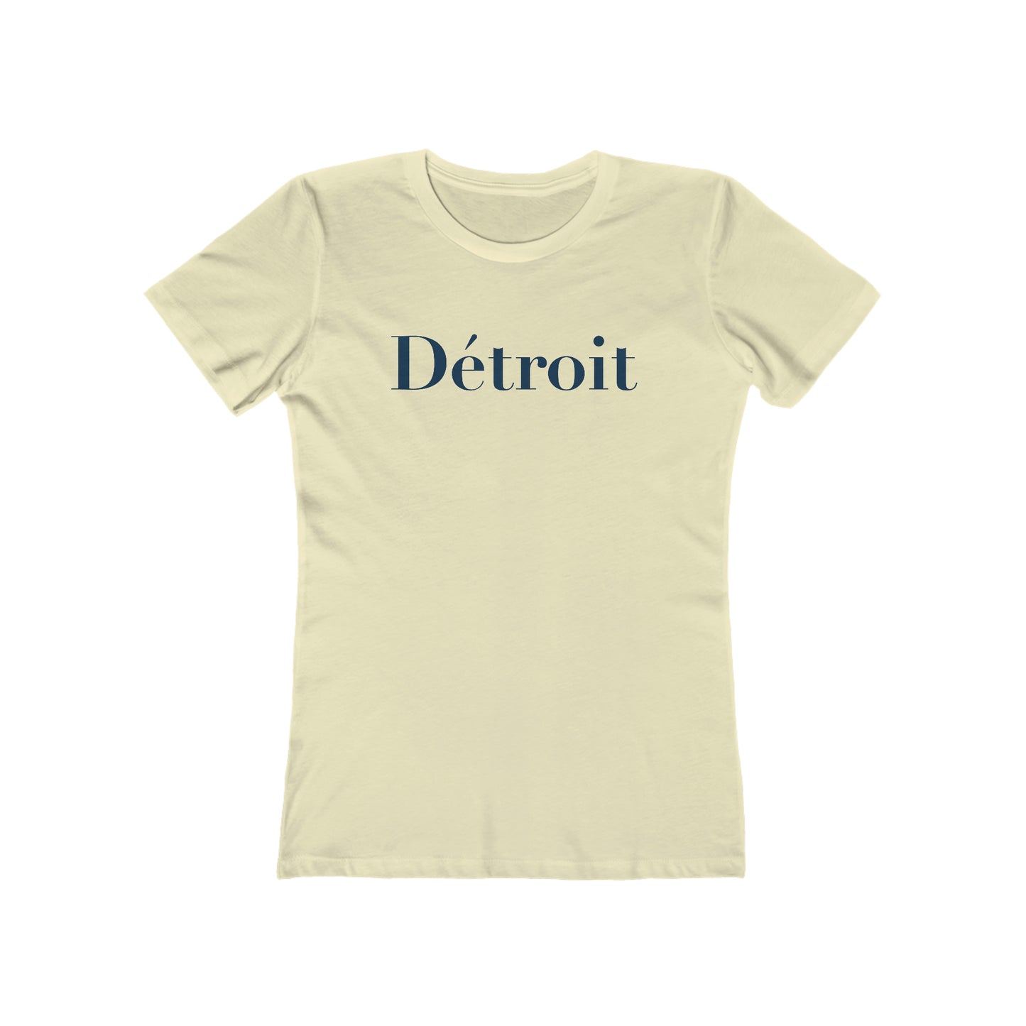 Détroit' T-Shirt (Didot Font) | Women's Boyfriend Cut