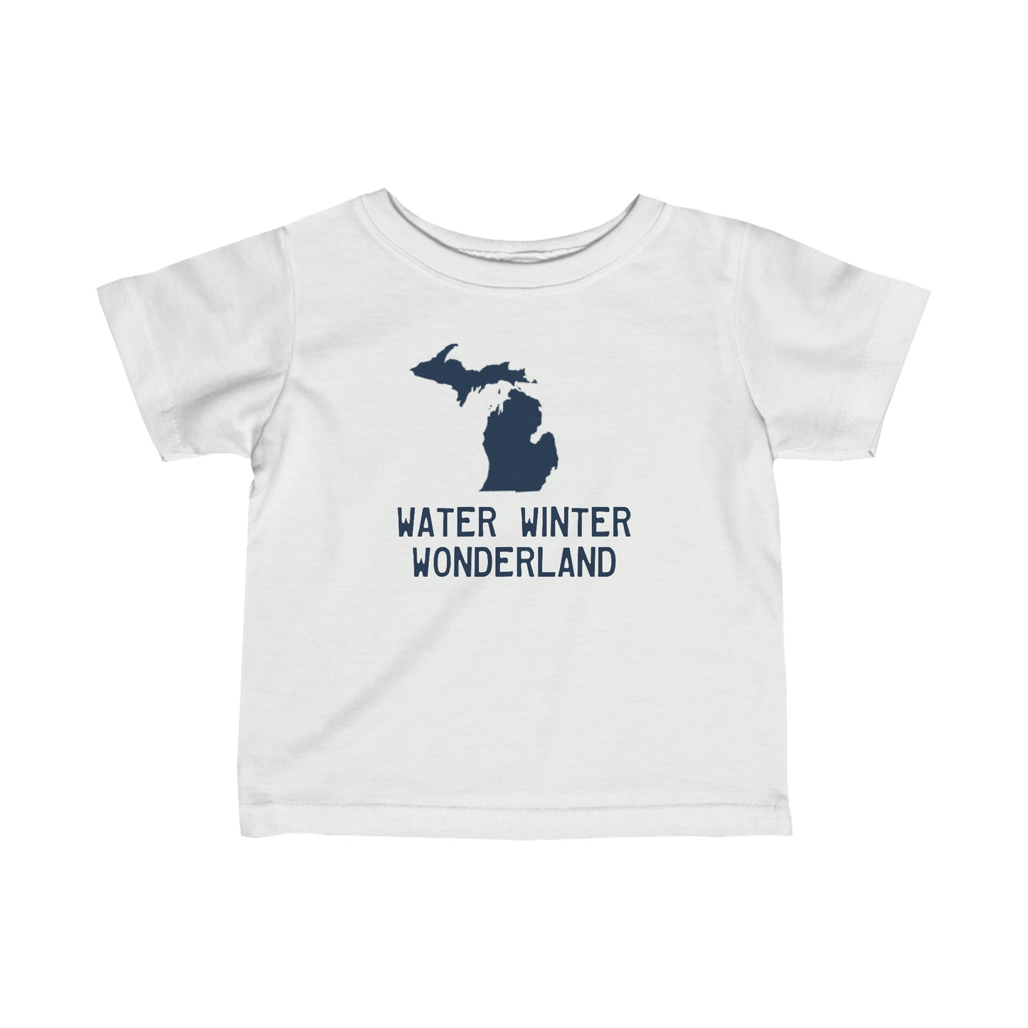 Michigan 'Winter Water Wonderland' T-Shirt |  Infant Short Sleeve