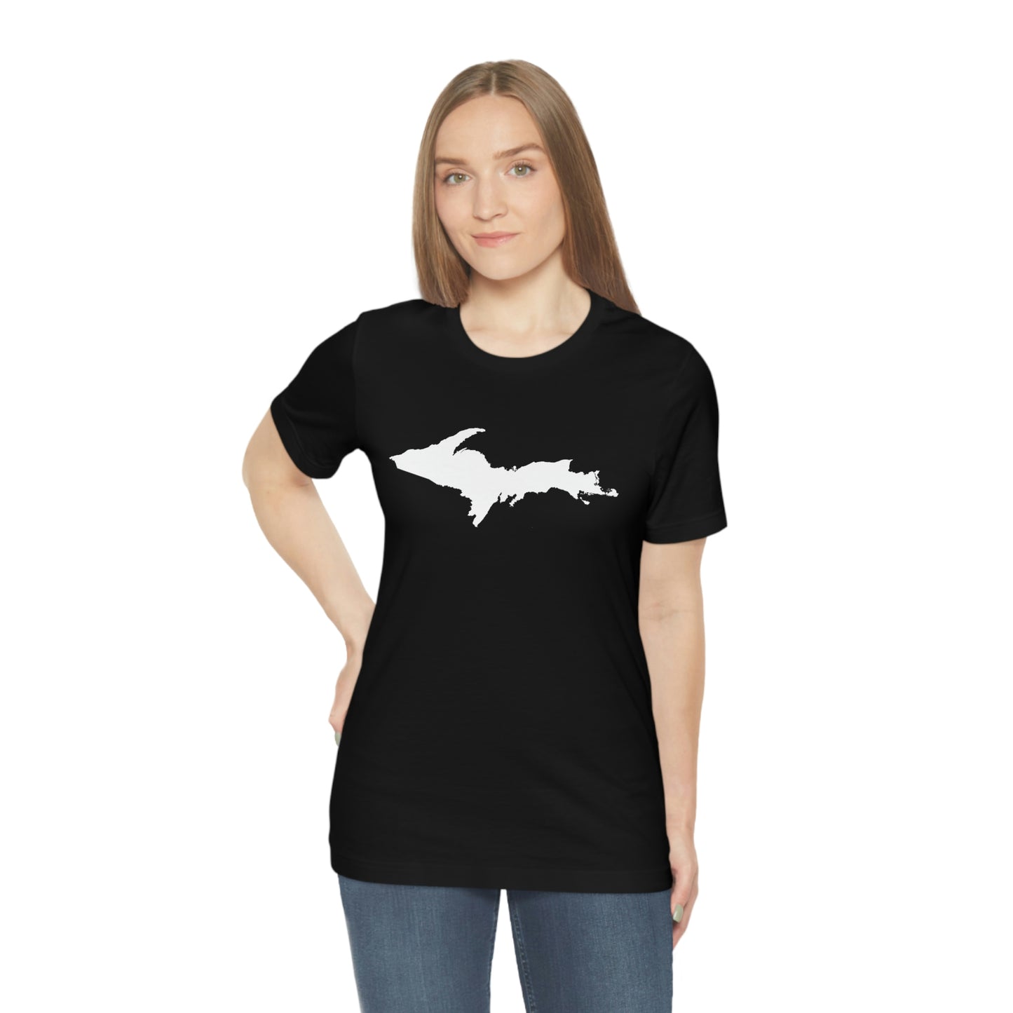 Upper Peninsula T-Shirt (w/ U.P. Outline | Unisex Standard Fit