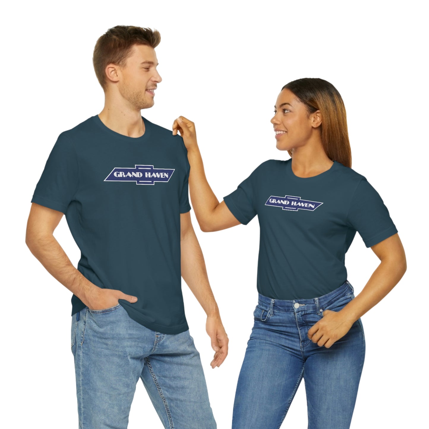 'Grand Haven' Chevrolet Parody T-Shirt | Unisex Standard Fit