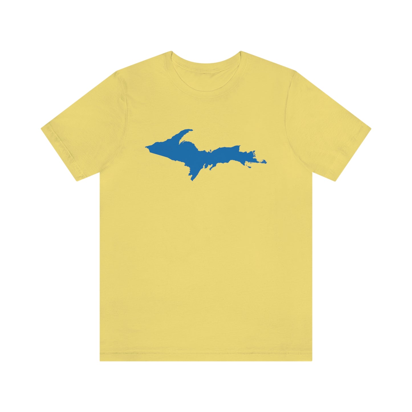 Michigan Upper Peninsula T-Shirt (w/ Azure UP Outline) | Unisex Standard Fit