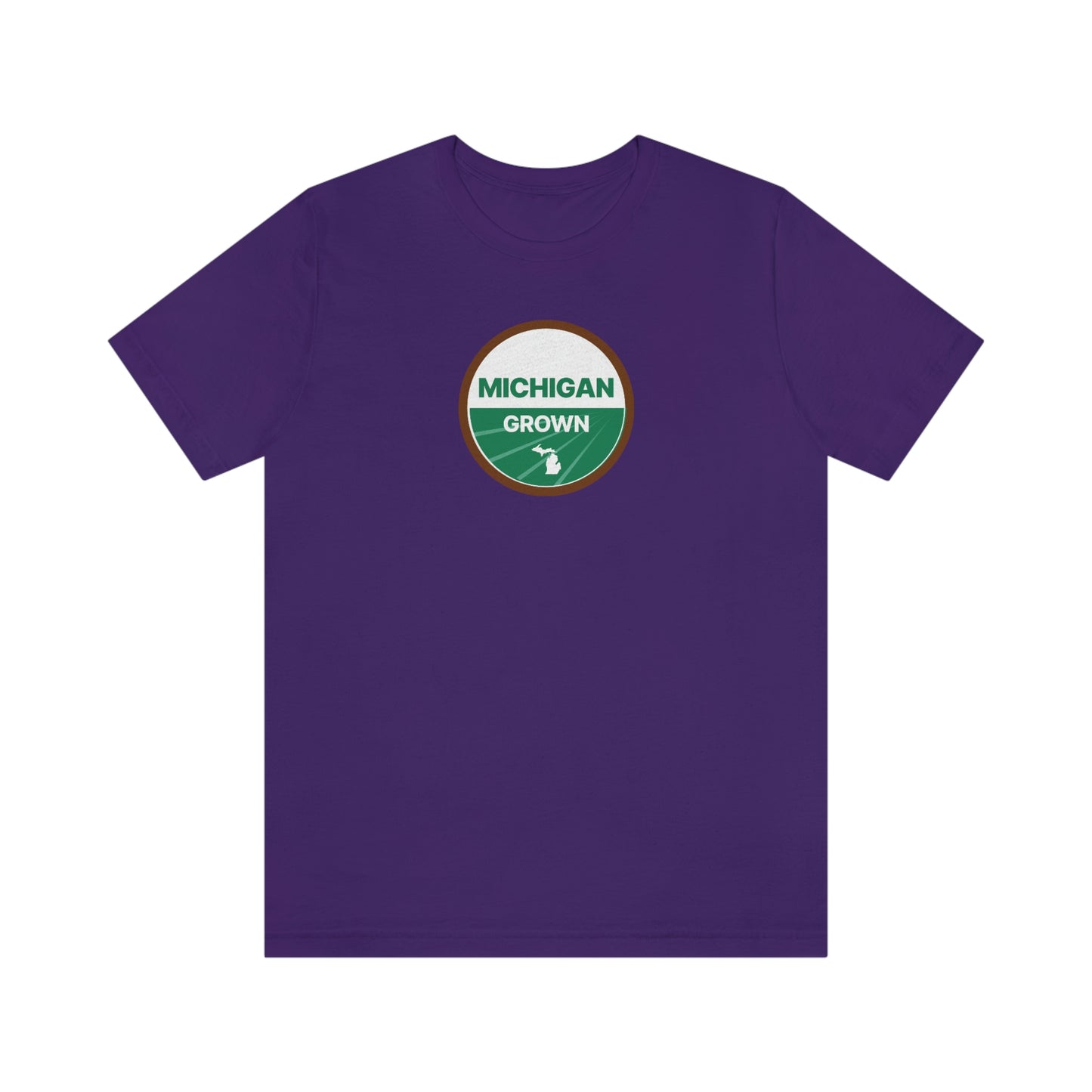 'Michigan Grown' T-Shirt (Agricultural Certification Parody) | Unisex Standard Fit