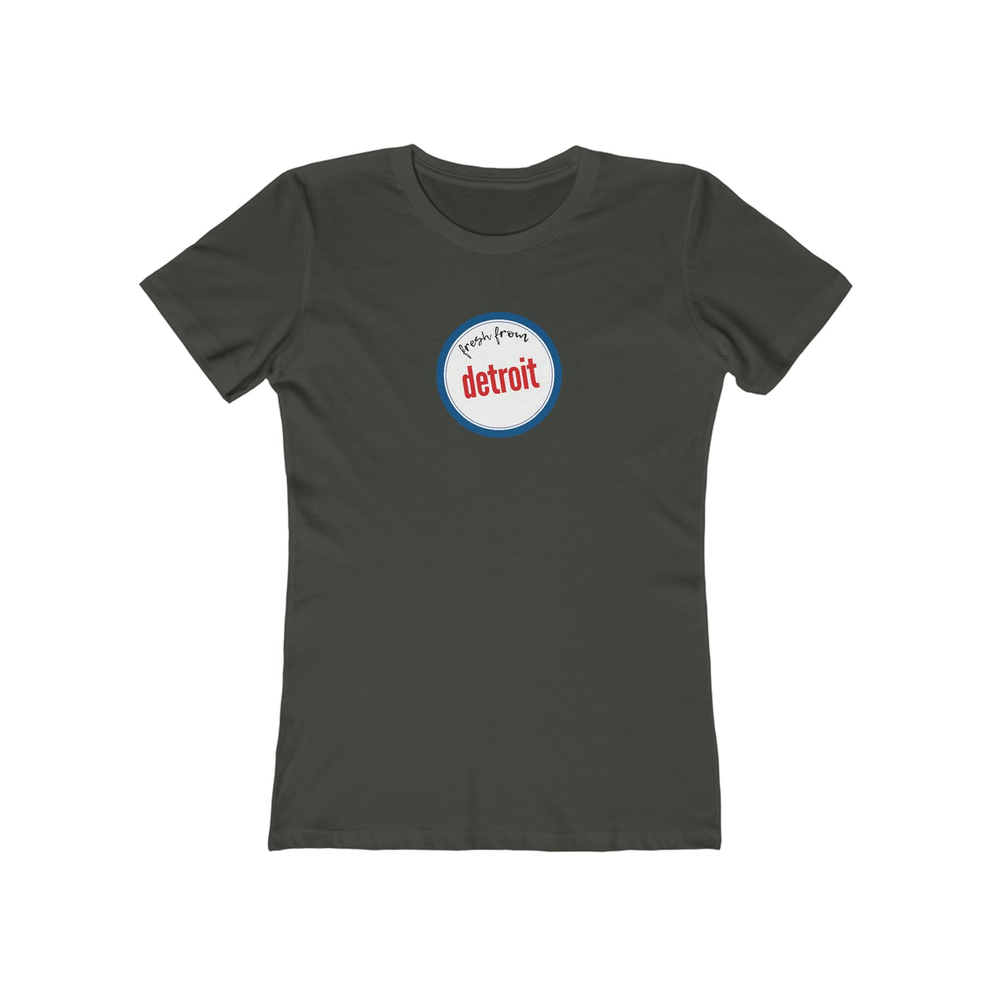 'Fresh From Detroit' T-Shirt | Women's Boyfriend Cut