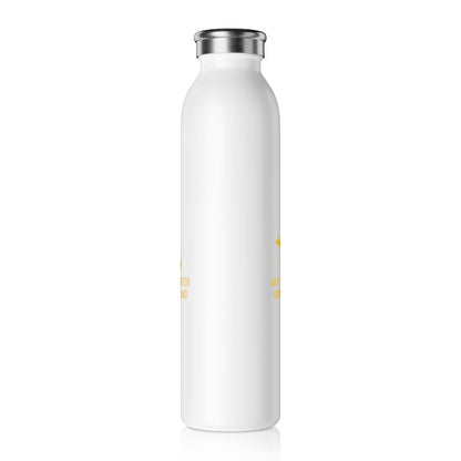 'Water Winter Wonderland' Water Bottle (Gold Etching) | 20oz Double-Walled - Circumspice Michigan