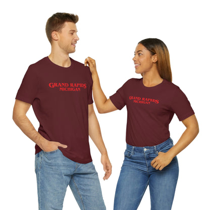 'Grand Rapids Michigan' ' T-Shirt (1980s Drama Parody) | Unisex Standard Fit