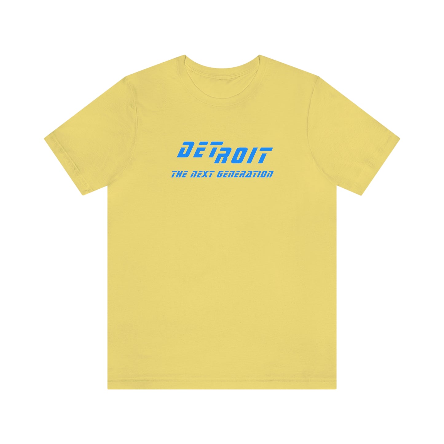 Detroit the Next Generation' T-Shirt (1990s Sci-Fi Parody) | Unisex Standard Fit