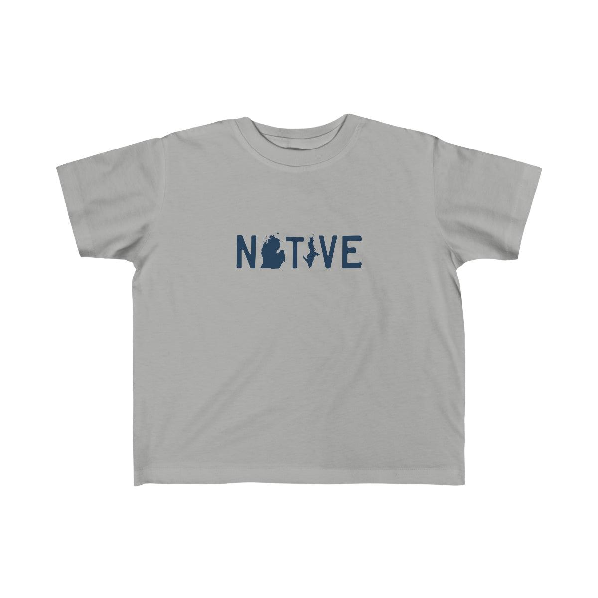 Michigan 'Native' T-Shirt | Toddler Short Sleeve - Circumspice Michigan