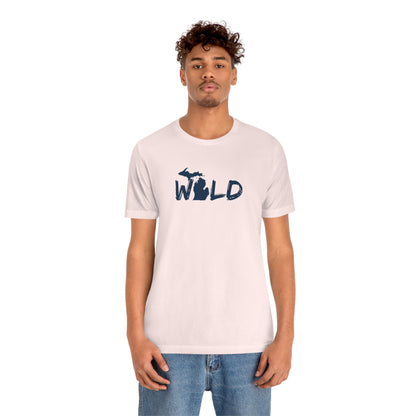 Michigan 'Wild' T-Shirt (Paintbrush Font) | Unisex Standard Fit