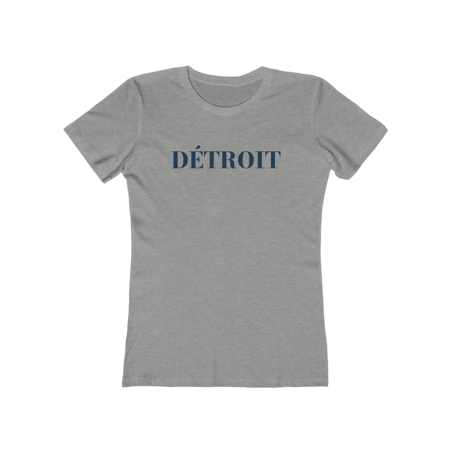 'Détroit' T-Shirt (Didone Font) | Women's Boyfriend Cut