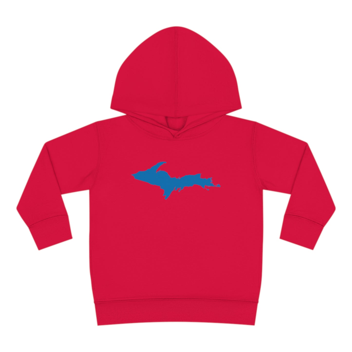 Michigan Upper Peninsula Hoodie (w/ Azure UP Outline) | Unisex Toddler