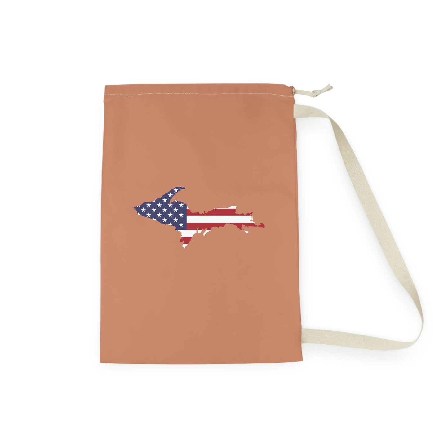 Michigan Upper Peninsula Laundry Bag (w/ UP USA Flag Outline)