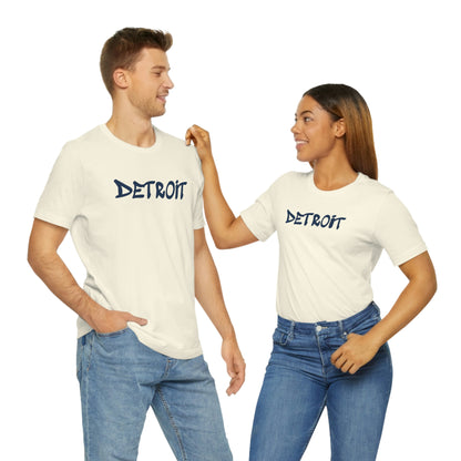 'Detroit' T-Shirt (1980s Hip Hop Font) | Unisex Standard Fit