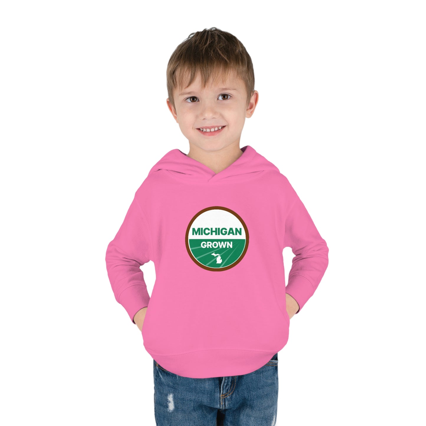 'Michigan Grown' Hoodie (Agricultural Certification Parody) | Unisex Toddler