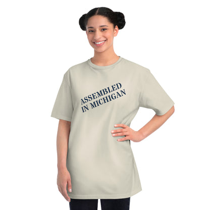 'Assembled in Michigan' T-Shirt | Organic Unisex